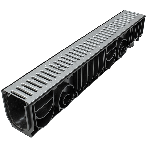 Лоток Ecoteck STANDART 100.175 h179 c решеткой стальной, кл. А15